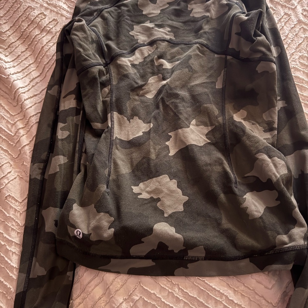 Camo Lululemon Long Sleeve Top
